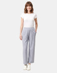 Pants con bolsas diagonales relax cashmere