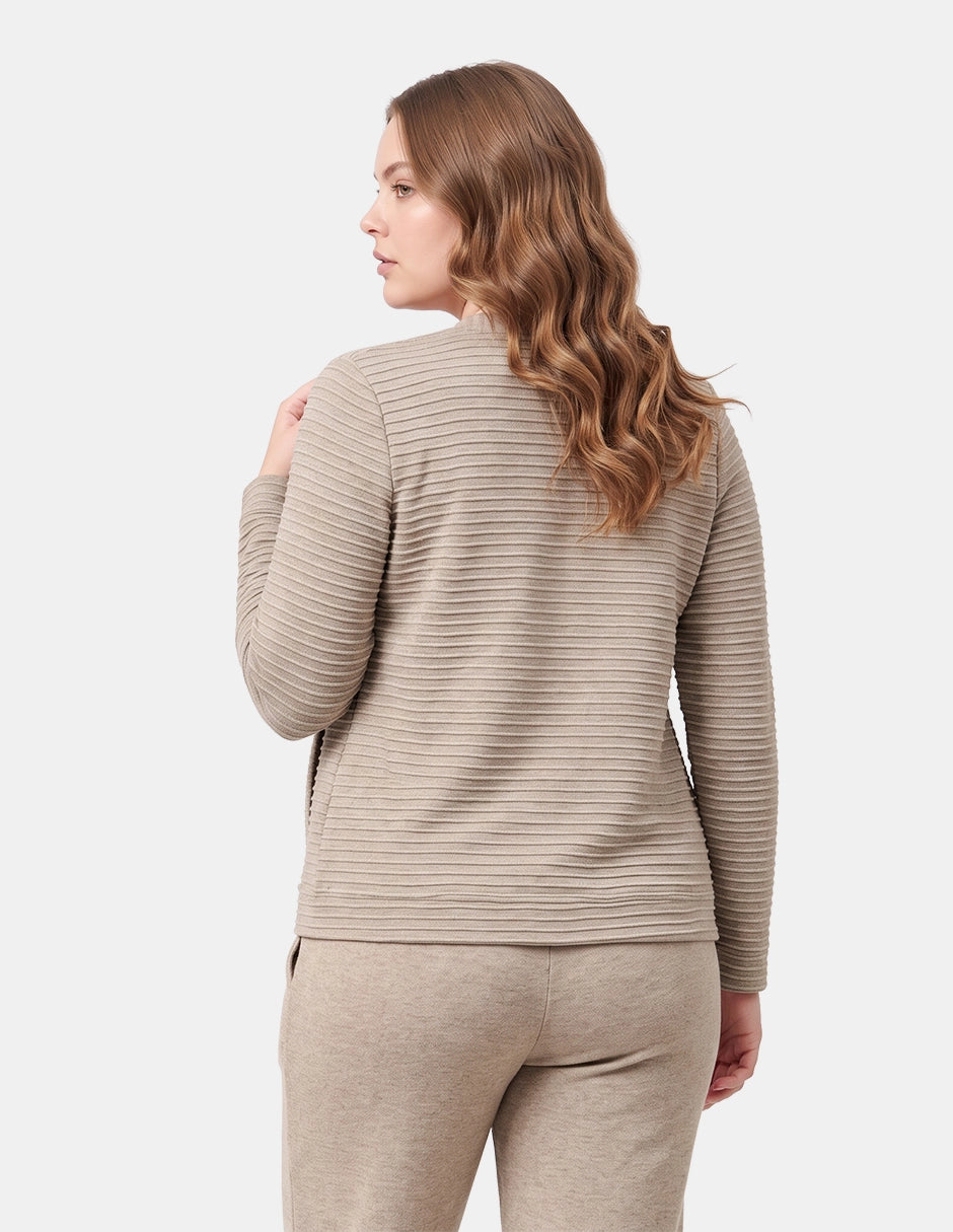 Sudadera Manga Larga para Mujer Relax Melange