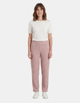 Pants rib con bolsas diagonales relax Ayla