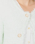 >Saco Coco tejido color pistache Vitos