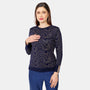 Túnica jacquard manga larga Vitos