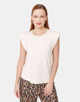 Top con detalle bordado Vitos
