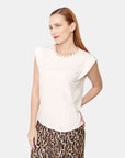 Top con detalle bordado Vitos