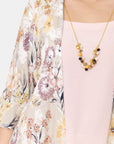Twin Fix estampado floreal manga campana Vitos 