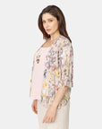 Twin Fix estampado floreal manga campana Vitos 