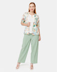 Twin fix estampado floral con detalle bordado Vitos