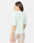 Twin fix top estampado color pistache Vitos