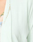 Twin fix top estampado color pistache Vitos