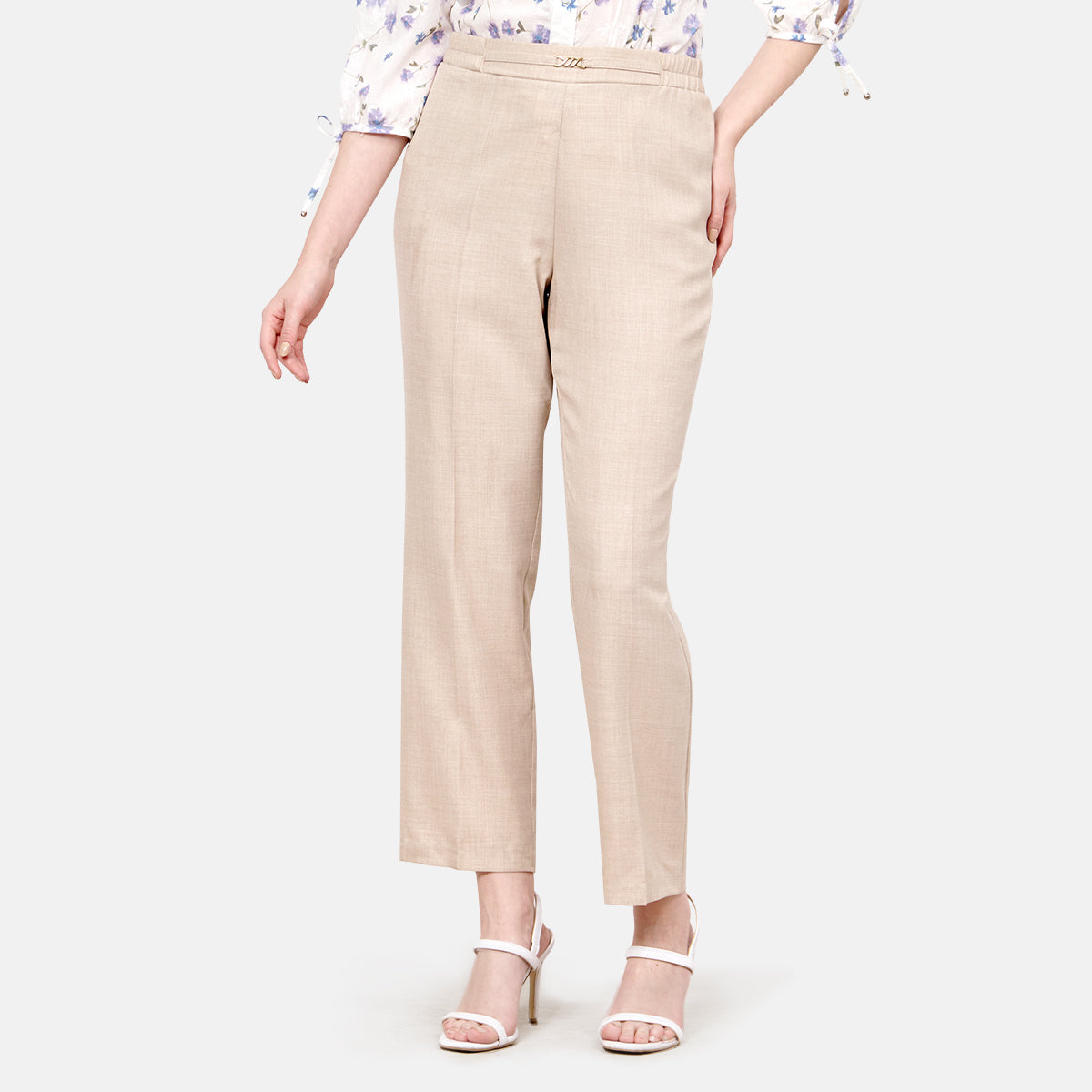 Pantalón ligero con herraje Savannha - V27442