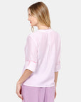 Blusa escote V manga corta Juqila