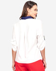 Blusa corbatín manga 3/4 San Blas
