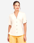 Blusa abierta manga corta Ajijic