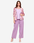 Twin fix manga kimono floral Juquila