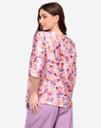 Twin fix manga kimono floral Juquila
