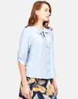 Blusa con corbata Bernal