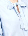 Blusa con corbata Bernal