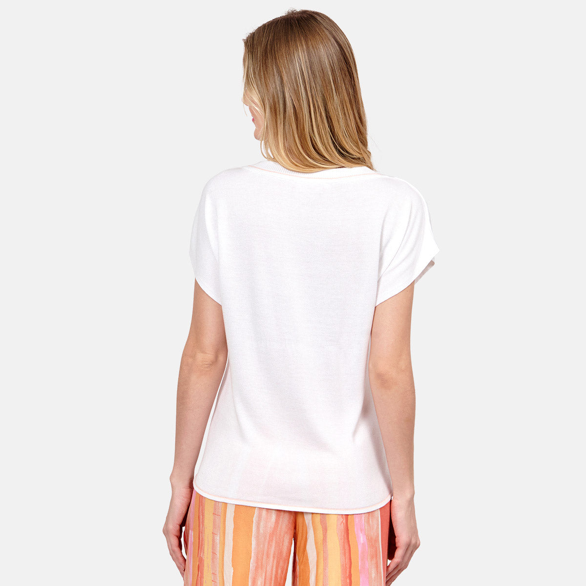 Blusa manga corrida con corbatín Salvatierra