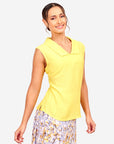 Top cuello tipo polo Sayulita