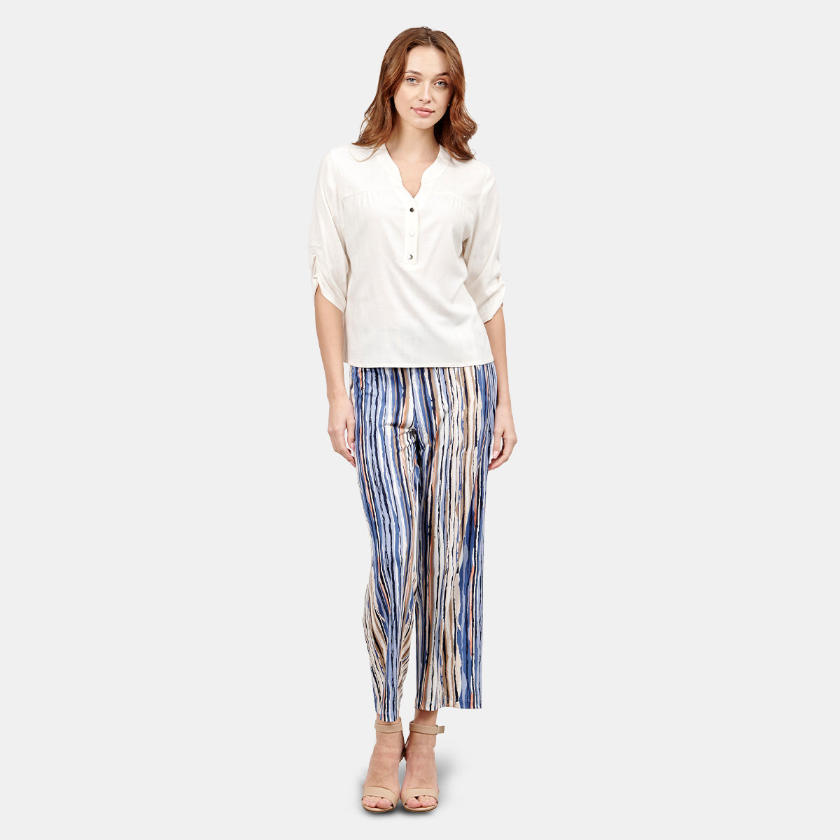 Blusa cuello mao Arteaga