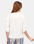 Blusa cuello mao Arteaga