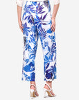 Pantalón estampado floral con bolsas Loreto