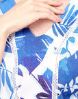 Blusa escote V estampado floral Loreto