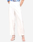 Pantalón recto cintura elástica Loreto