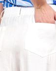Pantalón recto cintura elástica Loreto