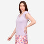 Blusa escote V manga plisada Juquila