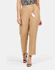 Pantalón con cinturón de agujeta Álamos