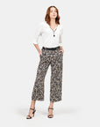 Pantalón estampado con cinturón elástico Álamos