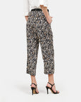 Pantalón estampado con cinturón elástico Álamos