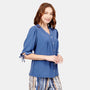 Blusa abierta manga 3/4 Arteaga