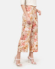 Pantalón floral cinturón ajustable Mazunte