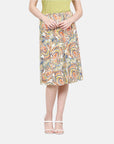 Falda corte sieran estampado Taxco