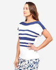 Blusa rayas manga corrida San Blas