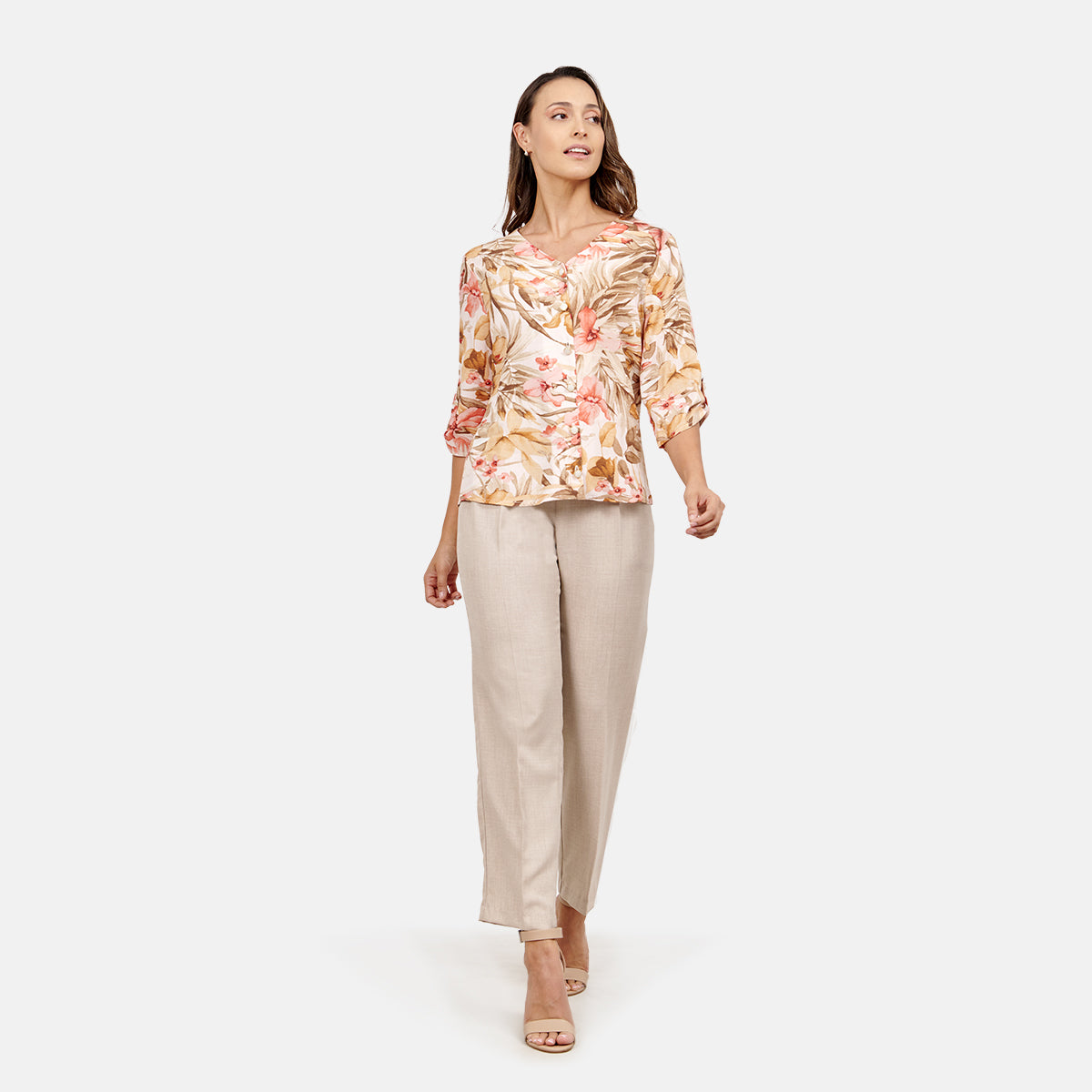 Blusa estampado floral  Mazunte