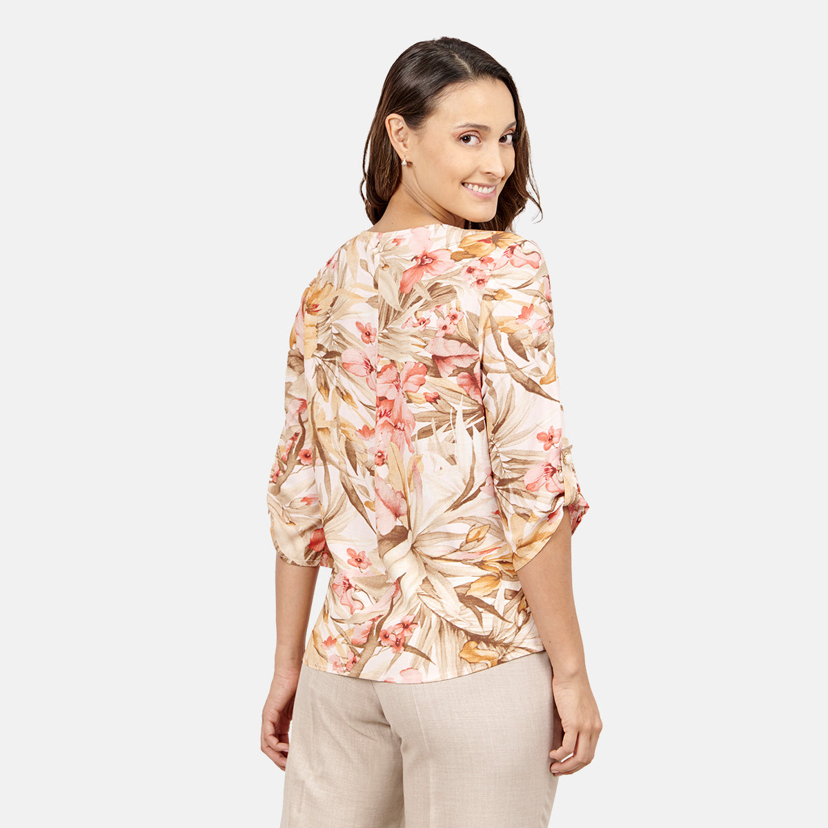 Blusa estampado floral  Mazunte