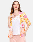 Twin Fix estampado floral manga 3/4 Salvatierra