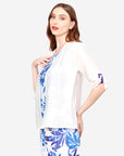 Twin fix estampado tropical Loreto