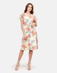 Vestido estampado floral Candela