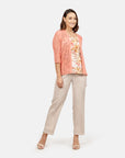 Twin fix calado con estampado Mazunte