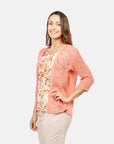 Twin fix calado con estampado Mazunte