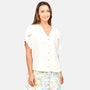 Blusa con manga 3/4 Sisal