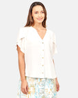 Blusa con manga 3/4 Sisal