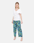 Pantalón estampado con bolsas Cadereyta