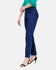Jeans pretina con botón Cadereyta