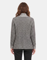 Chaqueton con puntada perla negra