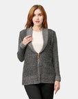 Chaqueton con puntada perla negra