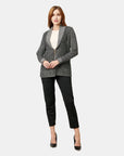Chaqueton con puntada perla negra
